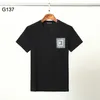 DSQ ファントムタートルメンズデザイナー Tシャツイタリアミラノファッションロゴプリント Tシャツ夏黒白 Tシャツヒップホップストリート綿 100% トップスプラスサイズ 0571