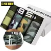 Camouflage Lot Hommes Boxer Sous-Vêtements Coton Doux Cueca Culotte Homme Sexy Slip Cueca Culotte Homme Hip Pouch Boxershorts Cuecas LJ201109