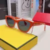 Sunglasses f Designer Family Net Red Same Fashion Fe40034 Personalized Plate Cat's Eye Sunglasses