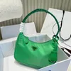 re-edition 2000 bags designer women renylon hobo underarm bag pop fashion handbag purse 8 color 21cm with box182S