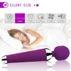 Sex toy Toy Massager Powerful Oral Clit Vibrators Usb Load Av Magic Stick Vibrator Anal Stimulator Adult Toys for Women Silicone Products 57OG