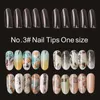 500 Conseils Faux Faux Ongles Pratique Formation Affichage Long Ovale Naturel Clair Couleur Carte Manucure Rack Art Outils pour DIY 220716