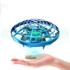KaKBeir Holy Stone UFO Mini Drone Infraed Hand Sensing Aircraft Anti-Collision Operated RC Pour Enfants Hélicoptère Jouets 220321