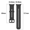 Les groupes regardent un groupe de silicone pour Huawei Watch Fit 2 Strap Smart Wrist Watch Band Metal Budle Sport Remplacement Bracelet Fit2 Correa Accessoires 240308