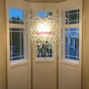 Moderne kunsthangende lampen transparante kleurhand geblazen murano glas kroonluchter ontwerper villa foyer decor verlichting 28 bij 24 inch