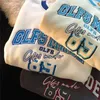 Femmes Hip Hop pull Harajuku sweat Vintage rétro style japonais Anime Girl tricoté 2021 automne coton grande taille sweats à capuche Y220810
