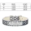 Dog Collars & Leashes Adjustable Plaid Rhinestone Pet Collar PU Leather For Small Medium Large Cat Dogs Puppy Accessory Custom ProductDog