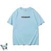Ny Summer Vetent Laser Rction T-shirts män kvinnor mode casual t-shirt 100% bomullsvetent t-shirt 22H0816