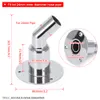 Stainless Steel 316 Thru Hull Exhaust Skin Fitting Tube Pipe Socket Hardware Part of Air Diesel Heater For Boat Marine Car Truck PQY-TPW24S