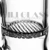 15 pulgadas Hookah RECLYCER DAB Cabeza de ducha Perc Glass Tubo de agua para fumar plataformas de aceite coloridas hechas por la caña de color de color americana importada bongs de tubo de agua