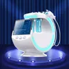 Équipement de beauté multifonctionnel 7 In1 Hydrofacials Water Oxygen Spray Aqua Peeling Beauty Machine Hydro Dermabrasion avec détecteur de peau