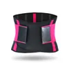 Soporte de cintura ajustable Soporte Trainer Trimmer Cinturón de sudor de sudor para Sport Gym Fitness Levantamiento de pesas Tummy Slim S 220817