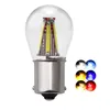 Nouveau 50 pcs 1156 LED P21W 4 Filament Super Lumineux Led 1157 BAY15D P21W/5 W Feu De Frein Ampoule Auto Véhicule Lampe De Voiture Accessoires 12 V/24 V