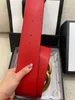 Fashion Classic Men Designers Belts Womens Mens Casual Letter gold, silver buckle, red 7.0cm size:95-125 High quality, perfect packaging