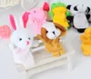 Finger Puppets Animals Unisex Toy Cute Cartoon Children039S fyllda djurleksaker 10st.