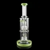 Birdcage Perc Dab Rigs 11 tum Hookahs Bongs Double Stereo Matrix Water Pipes With Heady Bowl