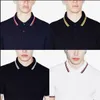 2022 Yeni Baskı Erkekler Polo Gömlek Günlük İşletme Top Nakış Polos Gömlek Erkek Kısa Kollu Homme Büyük Boyut Tees 2022 Tasarımcı Marka