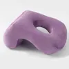 Pillow Simple Solid Color U -shaped Hollow Nap Portable Travel Office Driving Neck Support Sleeping Cushion Home DecorPillow