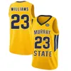 Редкие гонщики Murray State Racers Isaiah Canaan Jersey Darnell Cowart Jalen Johnson Anthony Smith College Basketball майки на заказ сшитые