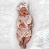 2pcs младенческая девочка для девочек набор хлопковая рюша рожденная девочка топы для ромперов + Bloomer Baby наряды весна лето девочка одежда 220509