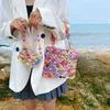 Borsa da sera Jelly Color Love Beads Bag Fai da te Perline tessute a mano Estate femminile a forma di cuore Ascella Designer Borse e borsette 20220607