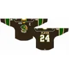 C26 Nik1 Customized 1986 87-1993 94 OHL Mens Womens Kids White Black Green 2012 13-Pres Stiched London Knights s Ontario Hockey League Jerseys