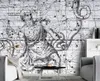 creative 3D Wallpaper wall decorations living room Bedroom Sofa TV Background Wall Decoration large high quality mural