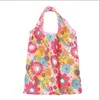 DHL nieuwste thuisopslag nylon opvouwbare boodschappentassen herbruikbare milieuvriendelijke opvouwbare tas nieuwe damestas F0803