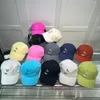 Роскошная бейсболка дизайнер шляпа шляпа Cacquette Ball Caps Street Trend Letter Luck Longue Cap Fashion Sports Golf Travel Гольф.