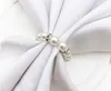 Witte parels servet ringen bruiloft-servet gesp voor bruiloft receptie partij tafel decoraties levert SN4413