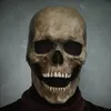 Halloween Party Full Head Skull Mask met beweegbare kaak enge latex volwassen maat cosplay maskerade maskers