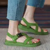 Sandals Women Flats Summer Fad Brand Shoes 2022 Designer Beach Soft Sports Running Slippers Flip Flops Slides ShoesSandals