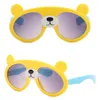 Children Cute Cartoon Panda Personality Street Shooting Sunglasses Boys Girls Outdoor Sunscreen UV400 Sunglasses Kids Sunglasses