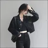 designer 2022 Women Jackets Denim Woman Short Coats Autumn Spring Style Slim For Lady Jacket Designer Coat With Button Letters Classical Clothing XT4D