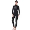 3mm neopren wetsuit kadınlar tam takım elbise tüplü dalış sörf yüzme termal mayo döküntü koruyucusu çeşitli boyutlar 220707