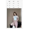 Women's T-Shirt designer 2022 spring and summer new fashion brand letter embroidery color matching casual round neck short sleeve T-shirt for women