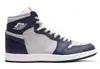 2022 Authentic 1 High 85 Georgetown Outdoor Shoes College Navy Summit White Tech Grey Men Women Sports Tennis With Original box Size US7-13