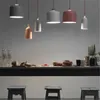 Pendelleuchten Nordic Kreative Persönlichkeit Moderne Einfache Massivholz Lampe Aluminium Esszimmer Licht Multi-Farbe Kronleuchter