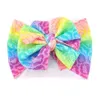 Summer Flowers Bow Baby Hair Band Girl Baby s Colorful Cow Pattern Princess Party Headband Hairband Boutique Hair Accessories Hairpins T323FDP7998887