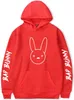 Bad Bunny Erkek Hoodies Sweatshirtler Kötü Bunnys Mast Hoodie Sweatshirt Erkek Kadın Uzun Kollu Moda Külkü 3 6JSX