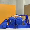 Kadın Lüks Designers Bags 2022 Moda Tek Olubu Messenger Motosiklet Çantası Klasik Renk Eşleşmesi Retro Rahat 56888