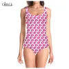 DIY Personnaliser Été 1 pc Maillots De Bain Femmes Animal P o Star Chanteur Anime Fleur 3D Imprimé Sexy 1 Costumes Maillots De Bain 220707