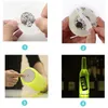 Mini Glow LED Coaster Mats Pads Flashing Creative Luminous Light Bulb Bottle Cup Sticker Mat Light Up For Club Bar Home Party Decoration G0707