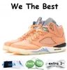 With Box Jumpman 5s UNC 농구화 5 Men Raging Bull TOP 3 블랙 메탈릭 파이어 레드 하이퍼 로얄 What The Bluebird Oregon Michigan 아웃도어 스포츠 스니커즈 US 7-13