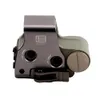 Accessori tattici 558 556 Ambito olografico rosso e verde Riflescope a caccia di vista a punta con punta con doto con binario tessitore integrato da 5/8 "