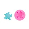 Tortue de mer Silicone Moule Bonbons Fondant Moules Tortue Chocolat Faire Moule pour DIY Cuisson Gâteau Desserts Décoration Outils 1222563