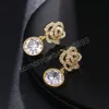 Elegantes pendientes colgantes de Zirconia de Color oro rosa para mujer, accesorios románticos para boda, joyería, regalo para dama de honor