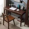 Móveis para sala de estar Nórdicos All Rubber Wooden Desk para crianças Móveis de escritório de escritório diretamente fornecidos pelo fabricante