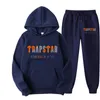 Autumn/Winter Brand TRAPSTAR Tracksuit Men's Hoodie Sets Fashion Fleece Sweatshirt Sweatpants 2 Piece Set Harajuku Sportswear 220609