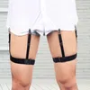Bretelle 2 pezzi camicia da uomo rimane cintura con clip di bloccaggio antiscivolo tenere nascosta gamba coscia reggicalze cinturino NIN668